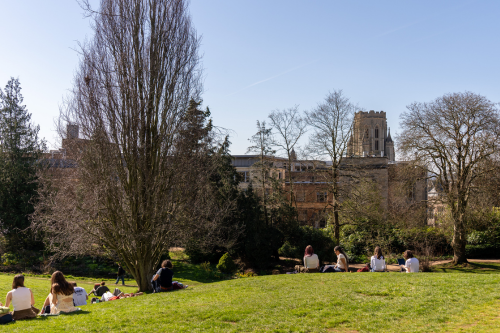 Royal Fort Gardens with WMB